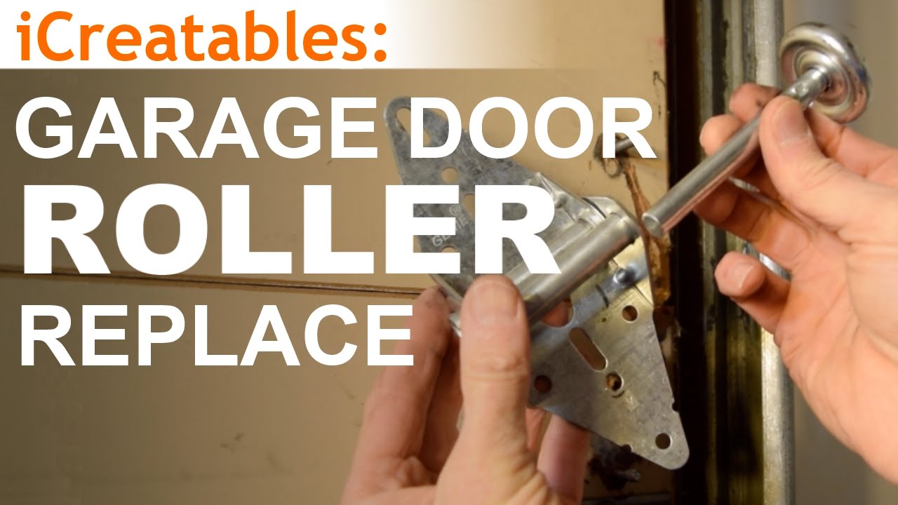 How to replace garage door rollers?