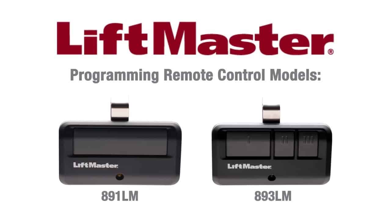 How to reprogram liftmaster garage door opener?