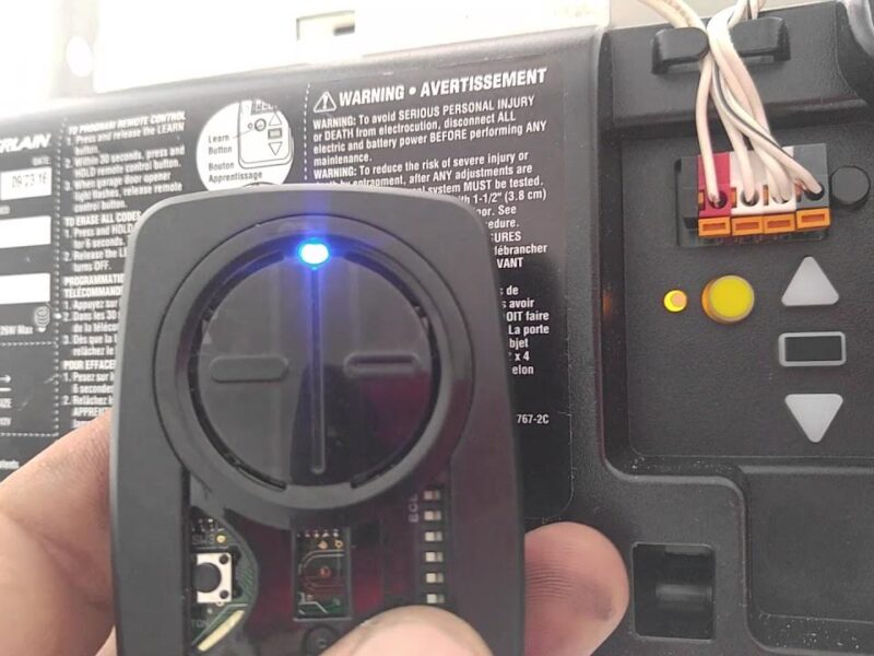 Do all garage door openers have a learn button